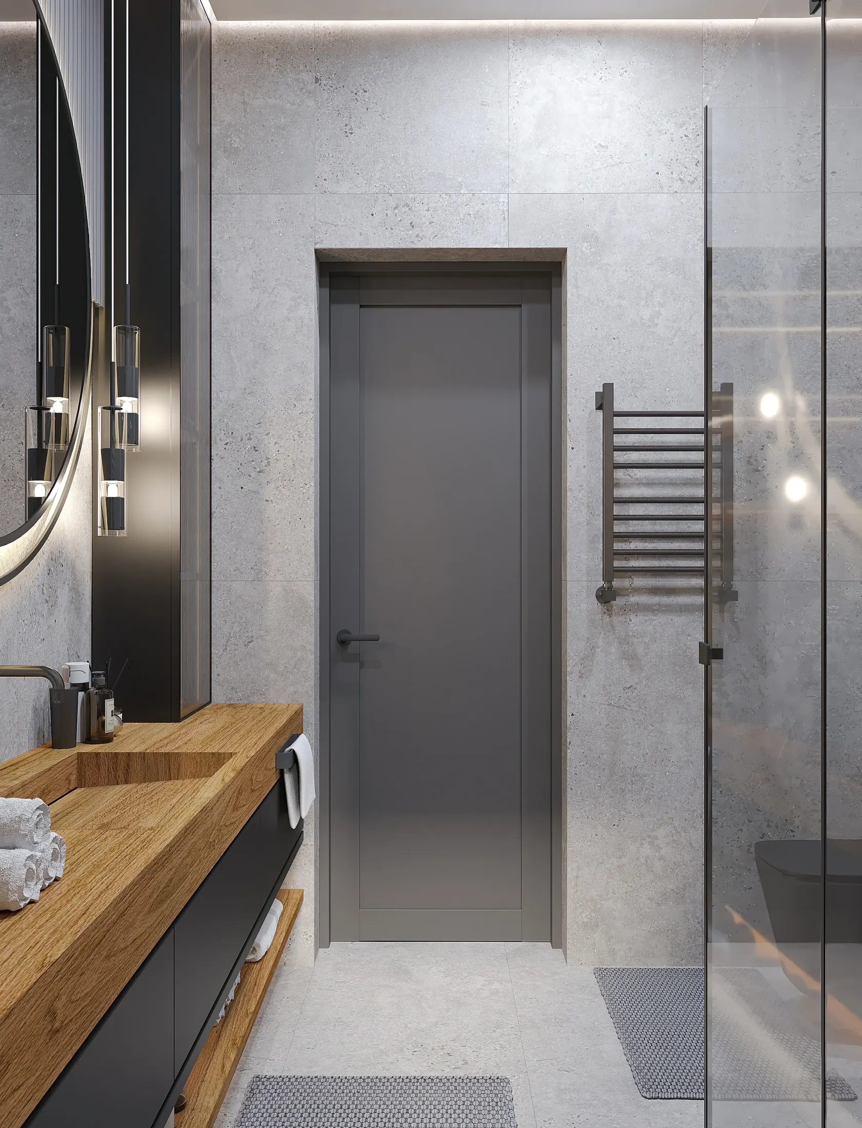 Дом в Тереке - неоклассика - 1 этаж / санузел 3